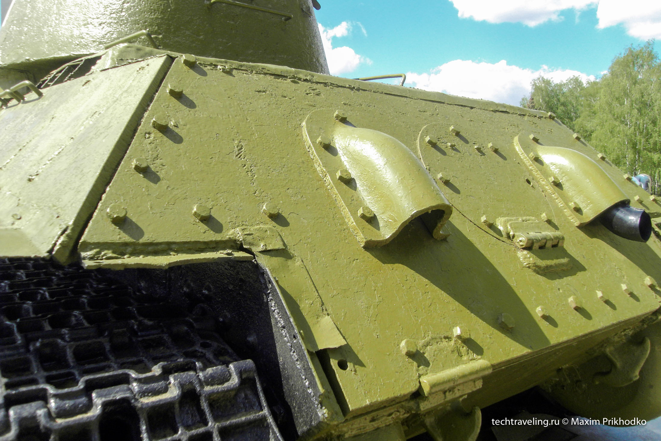 Танк Т-34-85 в Королеве