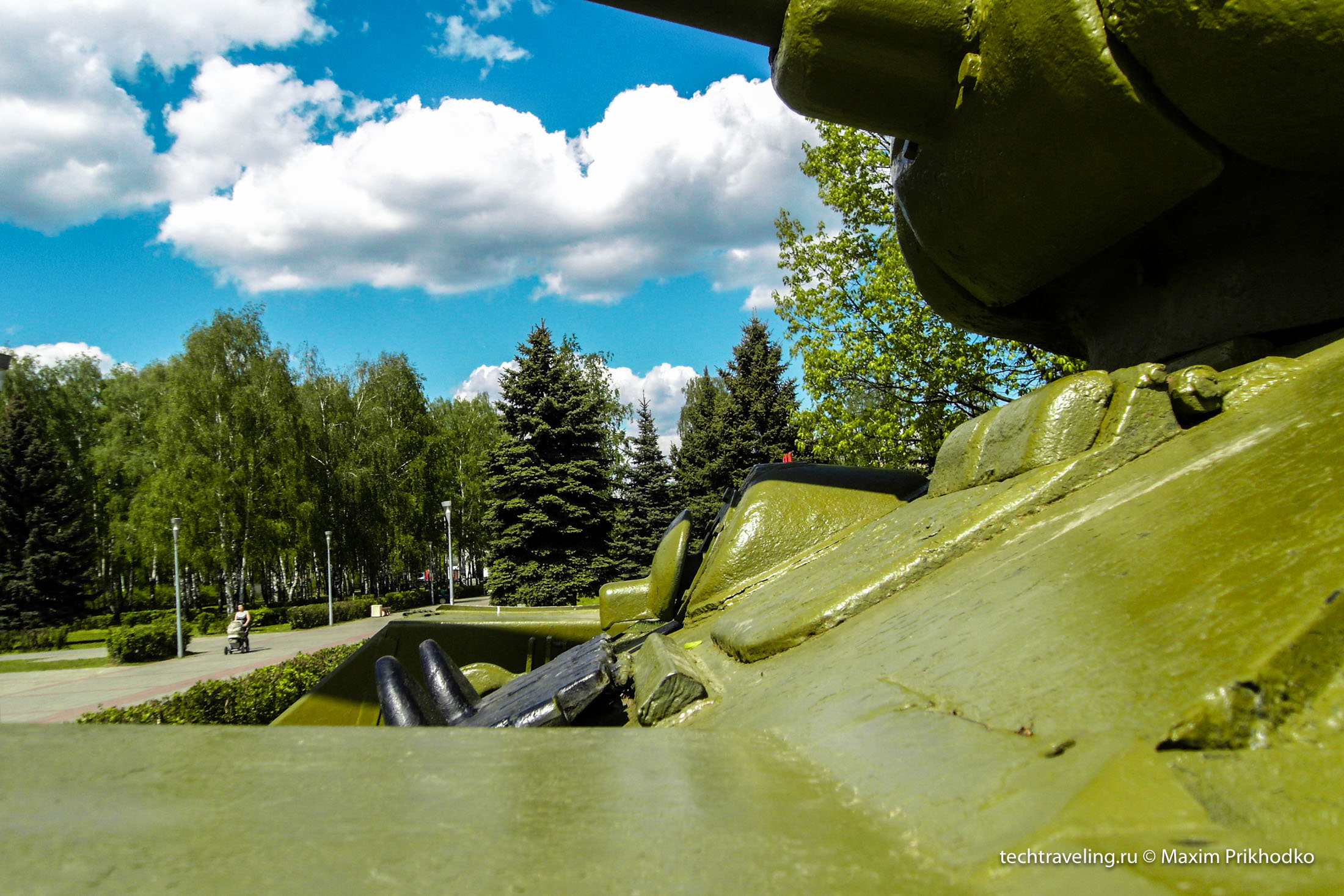 Танк Т-34-85 в Королеве