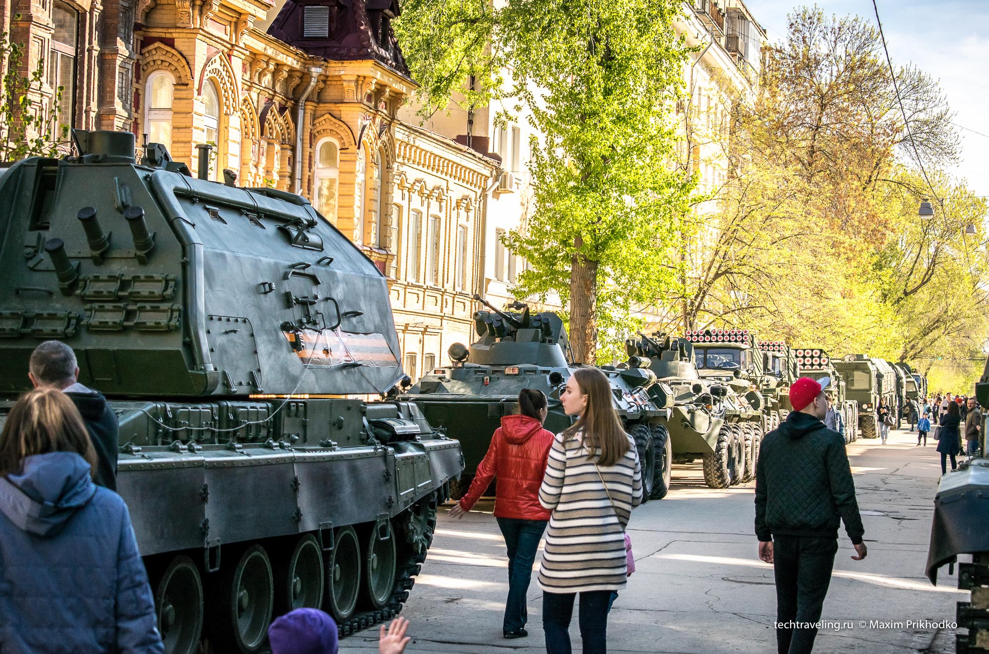 Техника Парада Победы в Самаре Техника Парада Победы в Самаре