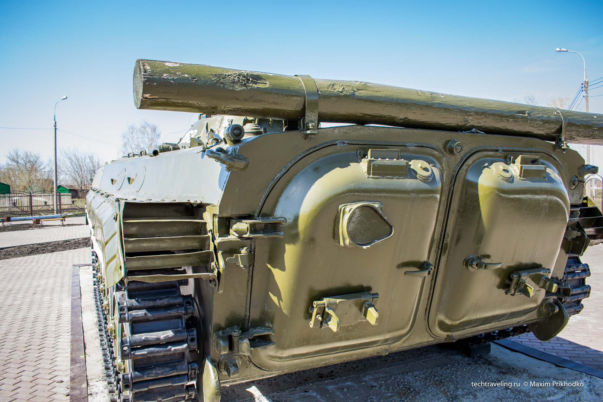 БМП-1 Парк победы в селе Сергиевск