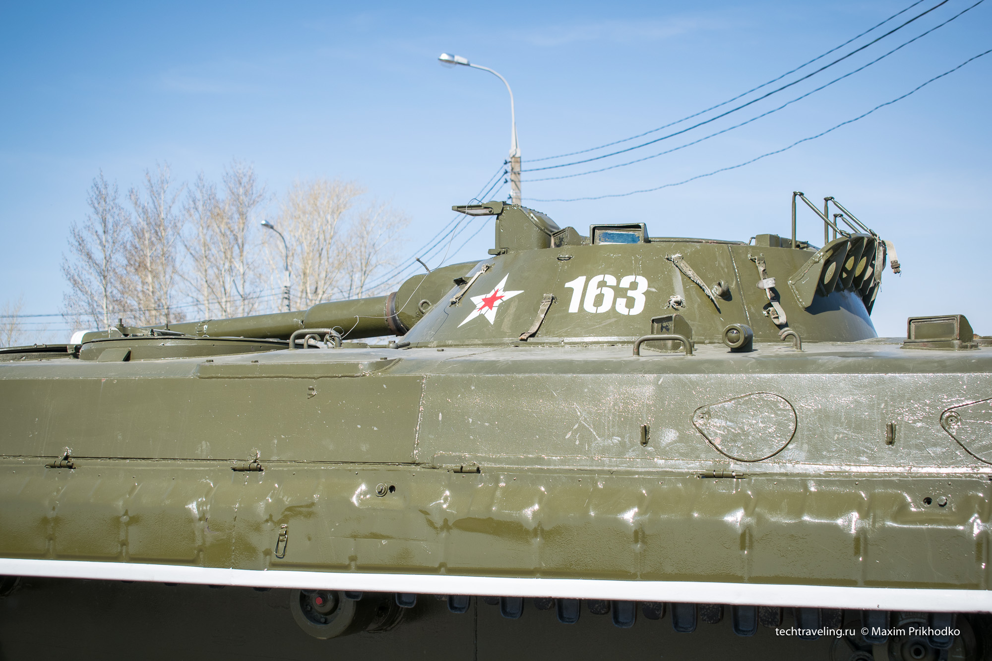 БМП-1 Парк победы в селе Сергиевск