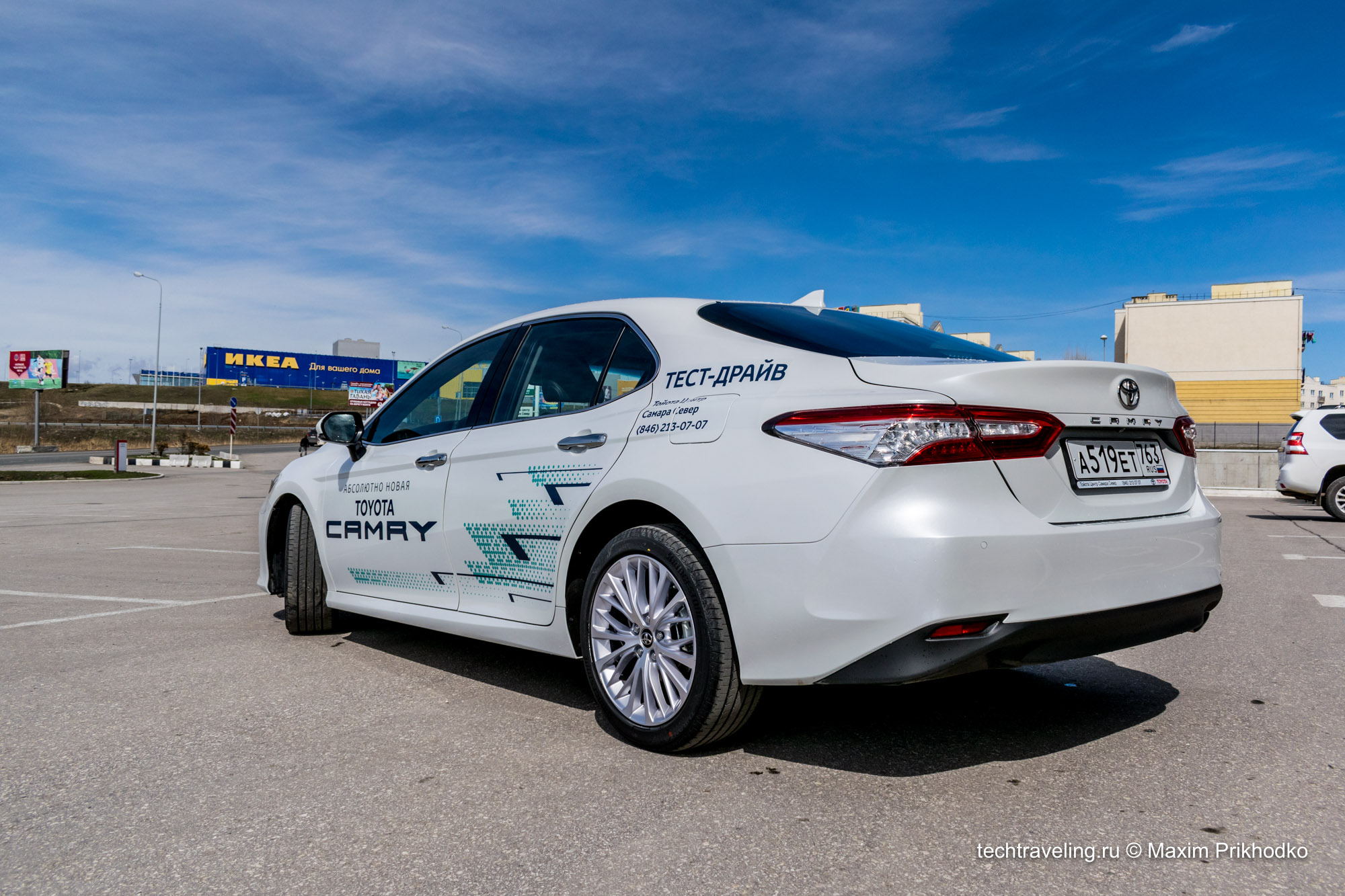 Toyota Camry 2018 тест-драйв