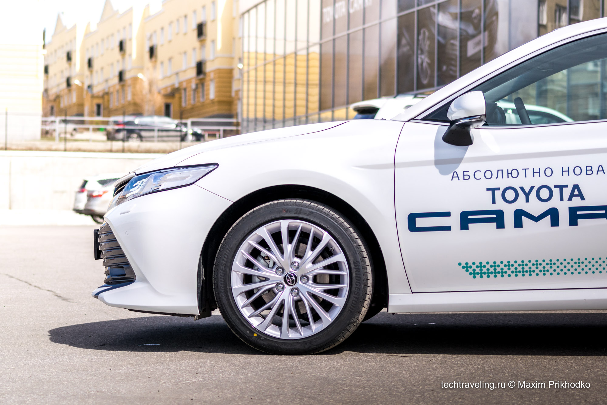 Toyota Camry 2018 тест-драйв