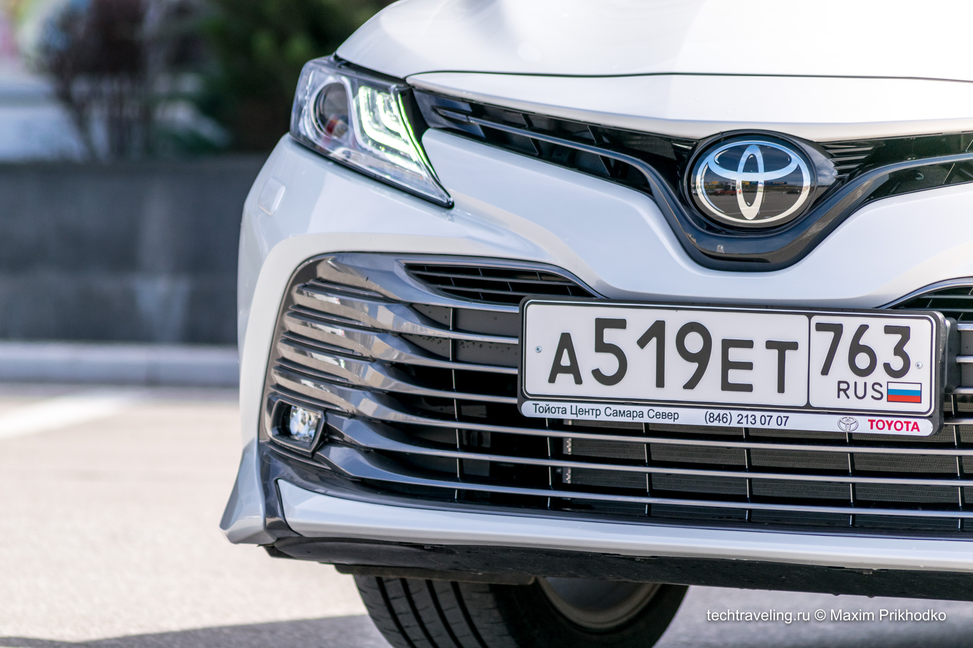 Toyota Camry 2018 тест-драйв
