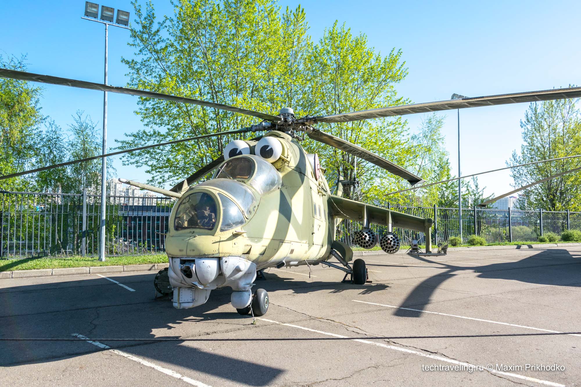 Ми-24 Парк Победы авиация