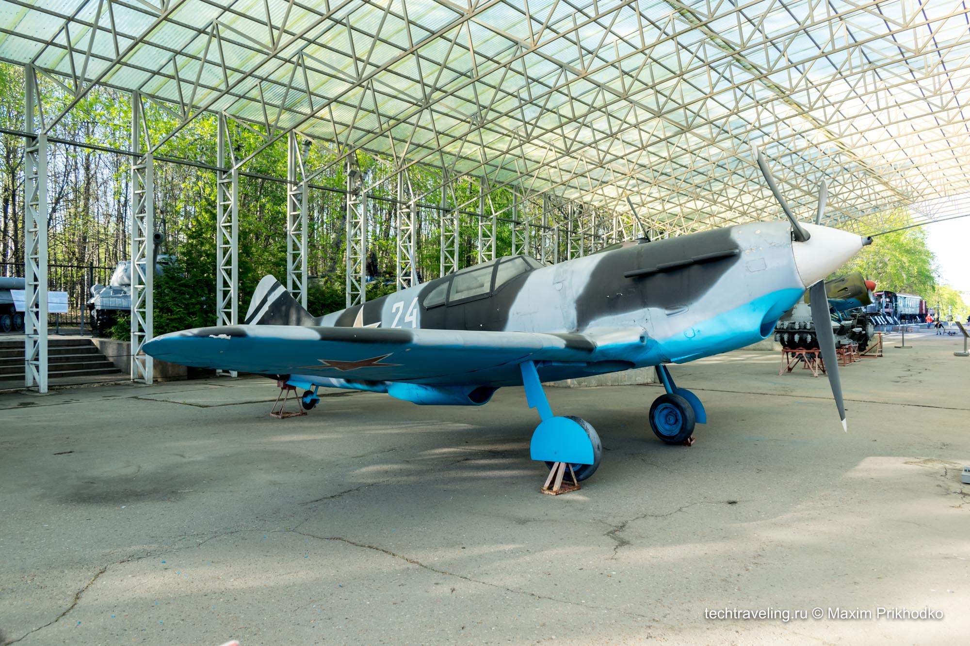 Самолет ЛаГГ-3 Парк Победы авиация