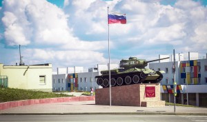 Памятник танку Т-34-85 в Самаре