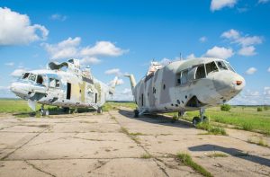 Кладбище вертолетов Ми-26 в Кинель-Черкассах