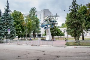 Памятник вертолет Ми-24 в&nbsp;Ростове-на-Дону