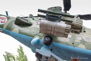 Памятник вертолет Ми-24 в&nbsp;Ростове-на-Дону
