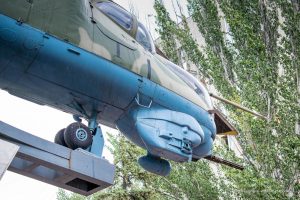 Памятник вертолет Ми-24 в&nbsp;Ростове-на-Дону