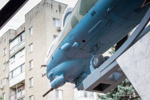 Памятник вертолет Ми-24 в&nbsp;Ростове-на-Дону