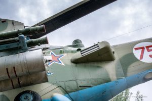 Памятник вертолет Ми-24 в&nbsp;Ростове-на-Дону