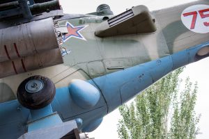 Памятник вертолет Ми-24 в&nbsp;Ростове-на-Дону